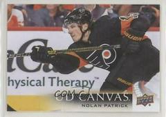 Nolan Patrick Hockey Cards 2018 Upper Deck Canvas Prices