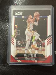 Trae young [base] #133 Basketball Cards 2021 Panini Chronicles Draft Picks Score Rookie Autographs Prices