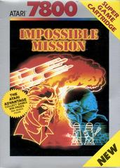 Impossible Mission - Front | Impossible Mission Atari 7800