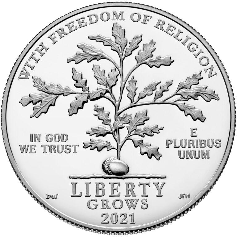 2021 W [RELIGION PROOF] Coins $100 American Platinum Eagle