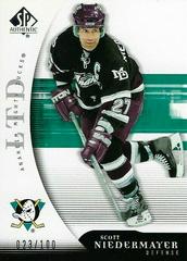 Scott Niedermayer Hockey Cards 2005 SP Authentic Prices