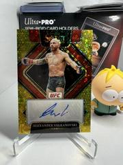 Alexander Volkanovski [Gold Disco] Ufc Cards 2022 Panini Select UFC Signatures Prices