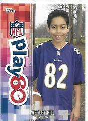 Wesley Hill #NNO Football Cards 2014 Topps Play 60 NFL Community Mentors Prices