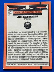 Back | Jim Deshaies Baseball Cards 1990 Donruss