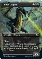 Black Dragon [Extended Art Foil] Magic Adventures in the Forgotten Realms Prices