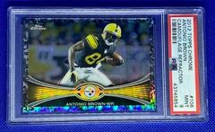 Antonio Brown [Camouflage Refractor] #106 Football Cards 2012 Topps Chrome Prices