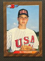 B. J. Wallace [Foil] #554 Baseball Cards 1992 Bowman Prices