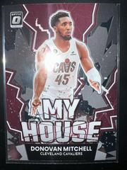Donovan Mitchell #1 Basketball Cards 2022 Panini Donruss Optic My House Prices