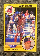 Sandy Alomar Baseball Cards 1991 Kenner Starting Lineup Cards Prices