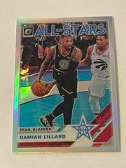 Damian Lillard [Holo] #16 Basketball Cards 2019 Panini Donruss Optic All-Stars Prices