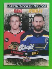 Patrick Kane, Ryan O'Reilly #EI-2 Hockey Cards 2022 Upper Deck MVP Encounters on Ice Prices