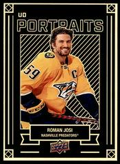 Roman Josi #P-10 Hockey Cards 2022 Upper Deck UD Portraits Prices