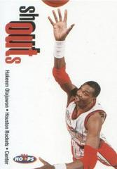 Hakeem Olajuwon #22 Basketball Cards 1998 Hoops Shout Outs Prices