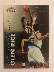 Glen Rice #140 Basketball Cards 1999 Fleer Force Prices