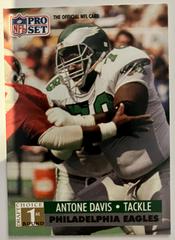 Antone Davis #737 Football Cards 1991 Pro Set Prices