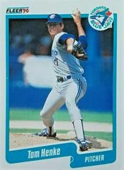 Tom Henke #84 Baseball Cards 1990 Fleer Prices