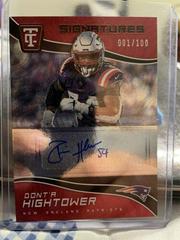 Dont'a Hightower [Red] Football Cards 2021 Panini Chronicles Totally Certified Signatures Prices