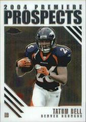 Tatum Bell Football Cards 2004 Topps Chrome Premiere Prospects Prices
