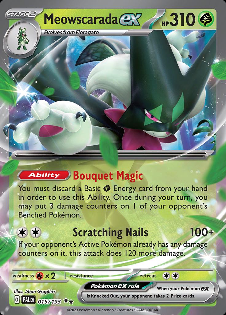 Meowscarada ex #15 Prices | Pokemon Paldea Evolved | Pokemon Cards