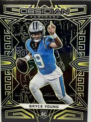 Bryce Young [Yellow Electric Etch] #111 Football Cards 2023 Panini Obsidian Prices