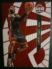 LeBron James Basketball Cards 2012 Panini Past & Present Treads Prices