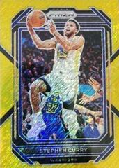 Stephen Curry [Gold Shimmer] Basketball Cards 2022 Panini Prizm Prices