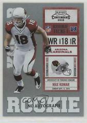 Max Komar #170 Football Cards 2010 Playoff Contenders Prices