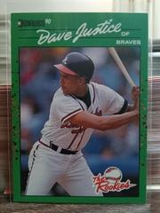 Dave Justice Baseball Cards 1990 Panini Donruss Rookies Prices