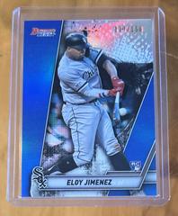 Eloy Jimenez [Blue Refractor] #18 Baseball Cards 2019 Bowman's Best Prices