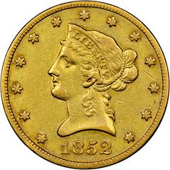 1852 O Coins Liberty Head Gold Eagle Prices