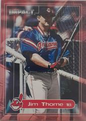 Jim Thome #117 Baseball Cards 2000 Fleer Impact Prices