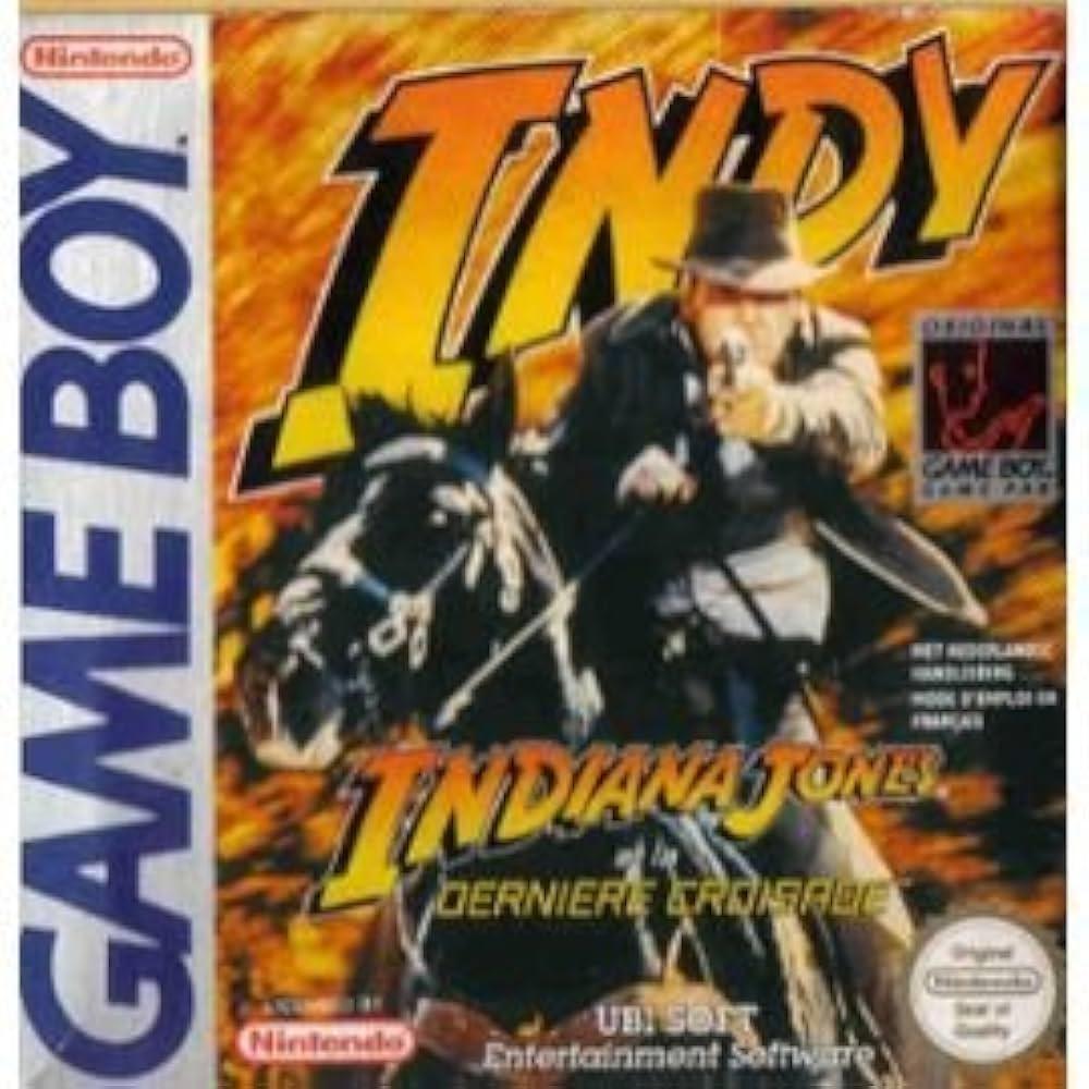 Indiana Jones and the Last Crusade PAL GameBoy