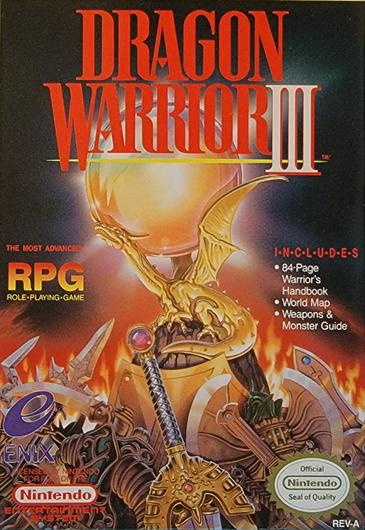 Dragon Warrior III Cover Art