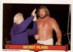 Secret Plans #47 Wrestling Cards 1985 O Pee Chee WWF Series 2 Prices