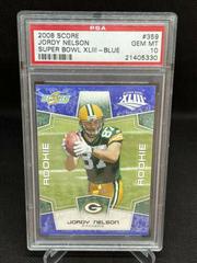 Jordy Nelson [Super Bowl XLIII Blue] #359 Football Cards 2008 Panini Score Prices