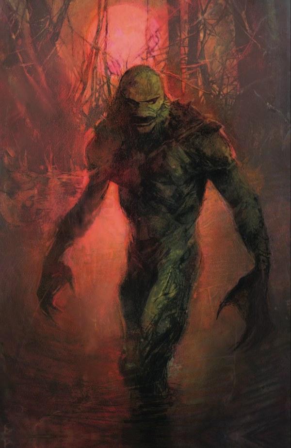 Creature From The Black Lagoon Lives! [Sienkiewicz Virgin] #1 (2024) Comic Books Universal Monsters: Creature From The Black Lagoon Lives