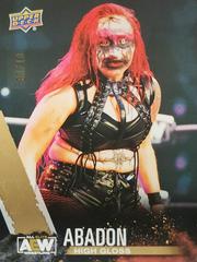 Abadon [High Gloss] #22 Wrestling Cards 2021 Upper Deck AEW Prices