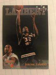 Jerome Lambert Basketball Cards 1996 Score Board Basketball Rookies Prices
