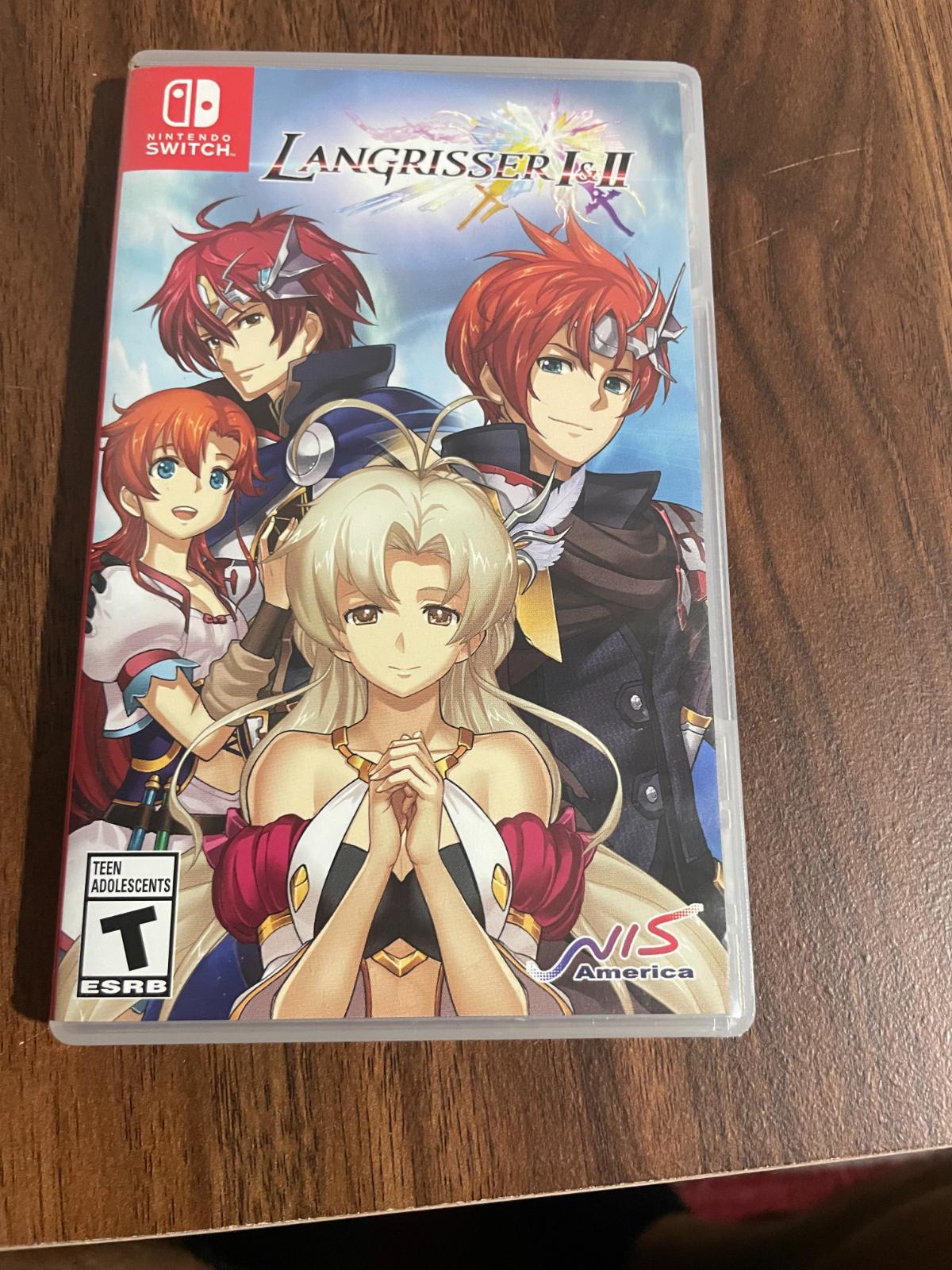 Langrisser I & II | Item, Box, and Manual | Nintendo Switch