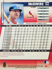 Rear | Mark McGwire Baseball Cards 2002 Donruss Best of Fan Club