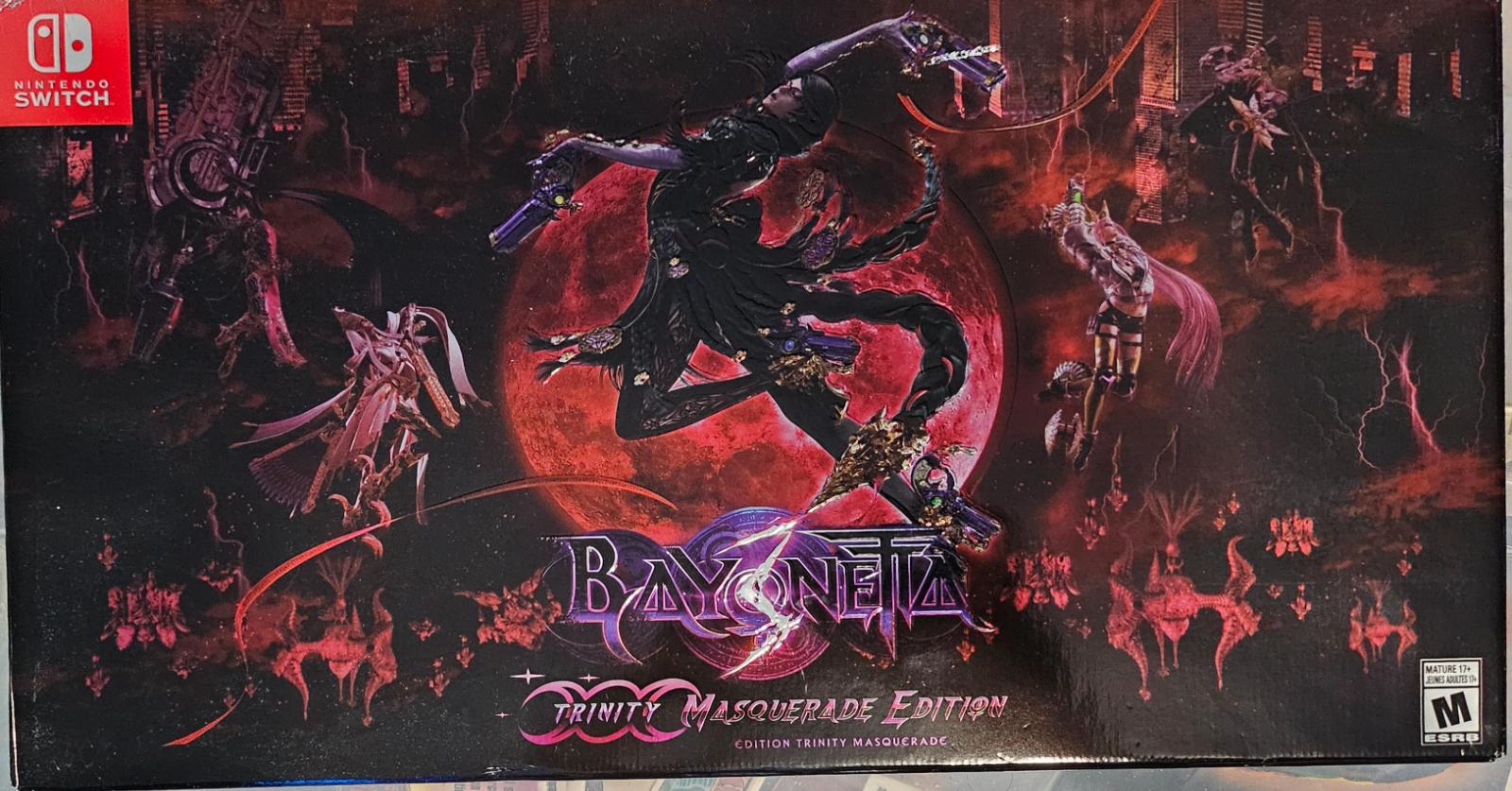 Bayonetta 3 Trinity Masquerade Edition deals - Nintendo Switch Brand New