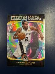 Kawhi Leonard [Silver] #6 Basketball Cards 2020 Panini Donruss Optic Winner Stays Prices