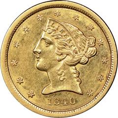 1840 Coins Liberty Head Half Eagle Prices
