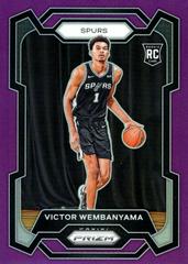 Victor Wembanyama [Purple] #136 Basketball Cards 2023 Panini Prizm Prices