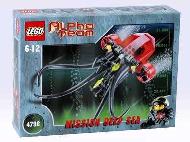 Ogel Mutant Squid #4796 LEGO Alpha Team