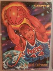 Derrick Coleman #4 Basketball Cards 1994 Fleer Pro Visions Prices