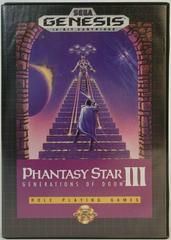 Phantasy Star III Generations of Doom Sega Genesis Prices