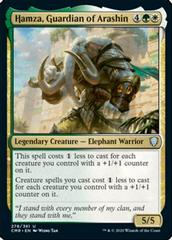 Hamza, Guardian of Arashin [Foil] Magic Commander Legends Prices