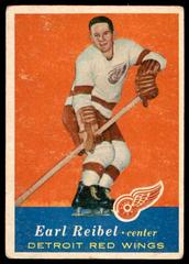 Earl Reibel #45 Hockey Cards 1957 Topps Prices