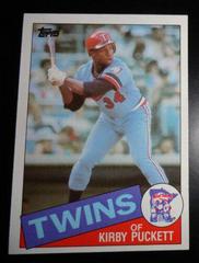 Kirby Puckett #536 Baseball Cards 1985 Topps Tiffany Prices